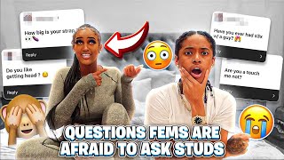 QUESTIONS FEMS ARE AFRAID TO ASK STUDS RAW amp UNCUT PART 2 FT NIQUE [upl. by Oir919]