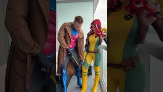 Do you think Rogue will make it😰 cosplay rogue xmen gambit comedy [upl. by Hudis502]