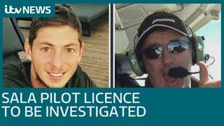 Emiliano Sala pilot plane licence to be investigated  ITV News [upl. by Akenna112]