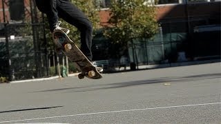 How to Ollie  Skateboarding Tricks [upl. by Atinihs777]