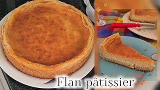 Flan pâtissier 🥰 [upl. by Wenonah]