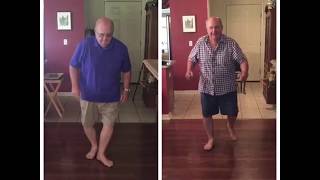 Parkinsons Freezing of Gait  Before and After Exercise [upl. by Inavoig]