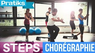 Fitness chorégraphie de step  Sport  Fitness [upl. by Florri]