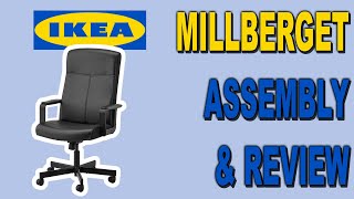 IKEA MILLBERGET Desk Chair Assembly amp Review  Clueless Dad [upl. by Nanci9]