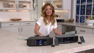 Bose Wave Music System IV with CD Slot amp Dual Alarm Clock on QVC [upl. by Bunny]