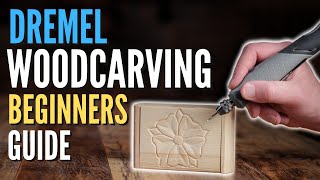 How to Wood Carve with a Dremel Tool  The Basic Beginners Guide [upl. by Alayne]