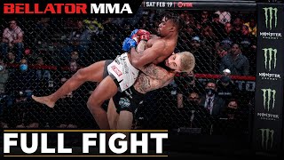 Full Fight  Sabah Homasi vs Jaleel Willis  Bellator 273 [upl. by Tanaka814]