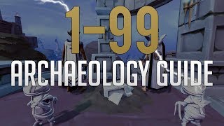 Runescape 3  199 Archaeology guide [upl. by Akima]