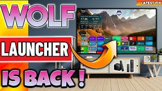 🔴LATEST FIRESTICK UPDATE  WOLF LAUNCHER IS BACK [upl. by Akcirehs]