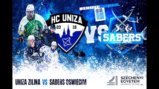 UNIZA ZILINA vs SABERS OSWIECIM [upl. by Norahs599]