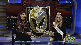 Miss Nevada represents the state through costume [upl. by Aicemat]