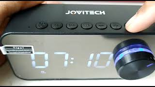 setting alarm jam digital jovitech S16 [upl. by Haimes]