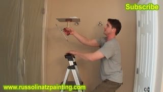 DIY  Repair Cracks in the Ceiling by Removing Old Drywall Tape Part 5  Drywall Repair [upl. by Cargian]