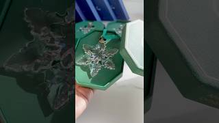 Swarovski Christmas Ornament 2024 🌟 swarovski 2024edition swarovskiornament swarovskicrystals [upl. by Tali]