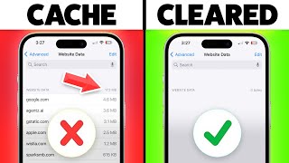 How To Clear The Cache On iPhone 9 Hacks [upl. by Ahsiuqet]