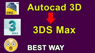 How to import curve from Autocad to 3dsMax [upl. by Asilem874]