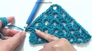 CHAL PARA PRINCIPIANTES A CROCHET [upl. by Eelrehpotsirhc360]