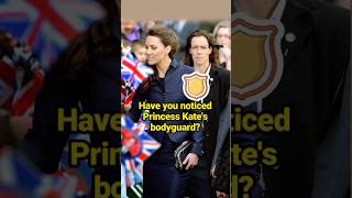 Have you noticed Princess Kates bodyguard celebrity PrincessKate britishroyalfamily [upl. by Yllime]