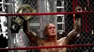 WWE Bragging Rights  Orton vs Cena Iron Man Match [upl. by Arel]