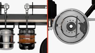 Custom 3D Animation from Air Brakes Course  Created by BIS Safety Software [upl. by Niletac753]