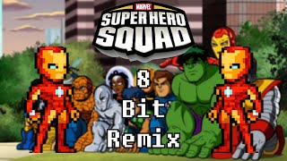 Super Hero Squad Theme Song  8 Bit Remix [upl. by Longan]