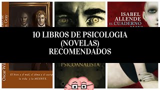 10 LIBROS DE PSICOLOGÍA NOVELAS RECOMENDADOS [upl. by Gilburt97]