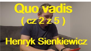 QUO VADIS cz2 z 5  Henryk Sienkiewicz darmowy audiobook [upl. by Stig226]