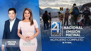 Noticiero de Ecuador Emisión Matinal 15112024 [upl. by Merci601]