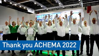 Feel the fantastic mood at ACHEMA 2022  KROHNE [upl. by Alaet849]