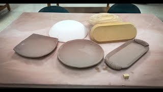 Three Easy Ways to Drape Mold Clay Slabs with an Added Footring [upl. by Illah]