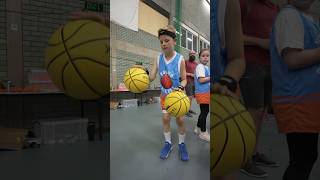 Overcome the Impossible Dribbling Two Basketballs [upl. by Akinihs]