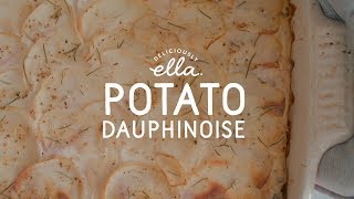 Vegan Potato Dauphinois  Deliciously Ella [upl. by Nnalyrehs]