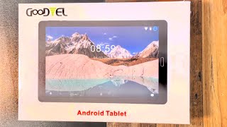 Tablet GOODTEL G2 Unboxing [upl. by Willette]