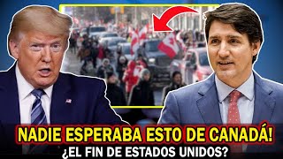 🚨ATENTOS EL FIN DE TRUMP Millones de canadienses y mexicanos castigan a EEUU por los aranceles [upl. by Aitak]