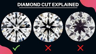 Diamond Cut  Quality and Price Comparison  Hearts and Arrows Explained [upl. by Iduj]