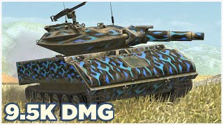 XM551 Sheridan • 95K DMG • 4 KILLS • WoT Blitz [upl. by Aneerak]