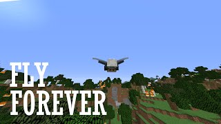 Command Block Trick Infinite Elytra Flight [upl. by Anaugal]