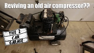 Air Compressor Rebuild Part 1 [upl. by Eanar86]