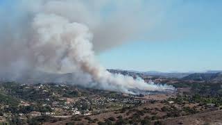 08nov2024 bonsall fire GardenFire [upl. by Brewer]