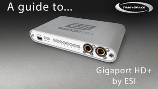 ESI Gigaport HD USB Audio Interface for Digital DJs [upl. by Rosenblatt]