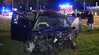 FRONTALUNFALL AUF LANDSTRASSE  6 SCHWERVERLETZTE  GROSSEINSATZ FEUERWEHR amp RETTUNGSDIENST [upl. by Lednew684]