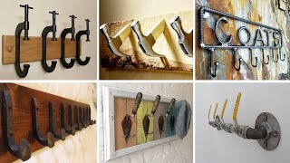 50 DIY Rustic Coat Rack Ideas  wall hook ideas [upl. by Musihc]