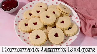 Homemade Jammie Dodgers Recipe [upl. by Adnoek]