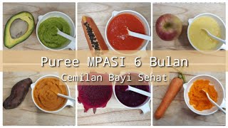 Puree mpasi 6 bulan  Healthy food for baby [upl. by Ahtenak]