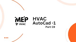 Introduction to AutoCAD for MEP HVAC Design  Beginner’s Guide amp Tutorial [upl. by Sible]