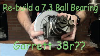 How To Rebuild a Garrett 38r Turbo Easy Upgrade [upl. by Uriiah]