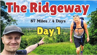 The Ridgeway National Trail  Day 1  Hiking amp Wildcamping  1080p [upl. by Alston]