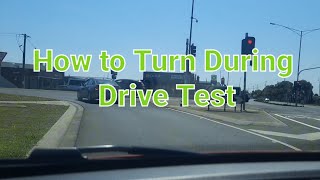 How to Turn During Drive Test [upl. by Yehudit]