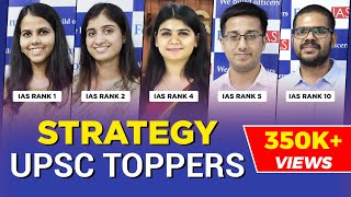 Strategy UPSC Toppers  UPSC Toppers Success Stories  ForumIAS [upl. by Pooi]