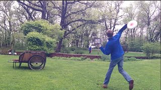 Frisbee Trick Shots 3  Thats Amazing [upl. by Ollopa]